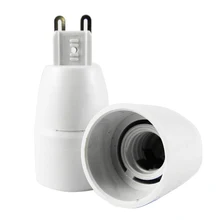 4 шт. база энергосберегающая практичная огнеупорная вилка G9 к E14 конвертер лампа гнездо гостиничный адаптер Простая установка держатель лампы