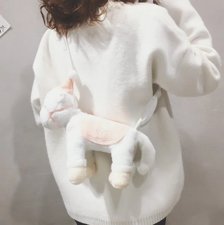Стиль милый Единорог плюшевая сумка Dreamy My Little сумка на плечо кошелек специальное предложение