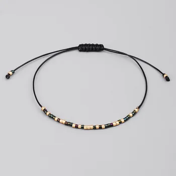 Natural MIYUKI Rice Beads Tibetan Stone Beads Stretch Bracelet For Men Women Yoga Chakra Crystal Bead Bracelets