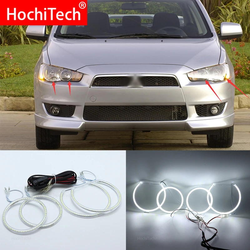 Для Mitsubishi Lancer без проектора 2008-2015 супер яркий белый цвет 3528 SMD комплект