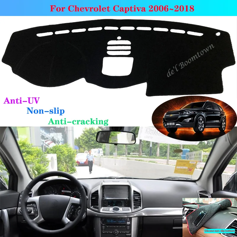 Автомобильный коврик для приборной панели Chevrolet Captiva 2006 ~ 2018 автомобильный