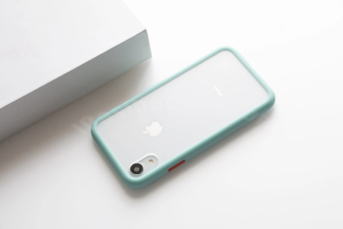 Light Blue-orange 50 шт. DHL противоударный бронированный чехол для Apple IPhone X XS Max XR прозрачный ТПУ чехол задняя крышка для iPhone 7 8 Plus силиконовый чехол - Цвет: Light Blue-orange