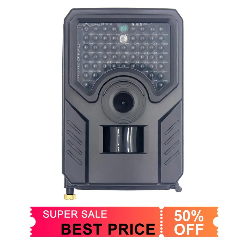 

Wildlife Hunting Trail Video Camera Photo Trap 12MP Night Vision 120 Degree Scouting Game PR-200B HD 1080p