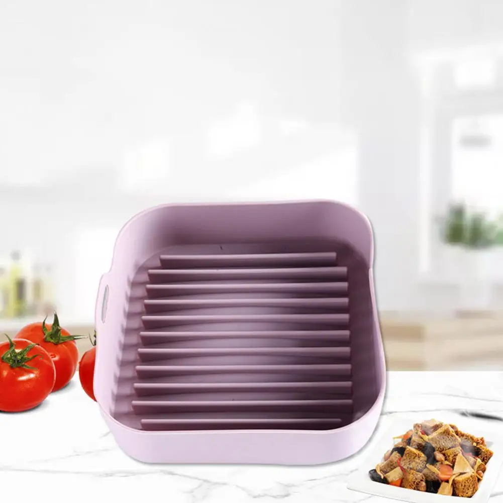 NUOBESTY Edelstahl Toastständer Für Heißluftfritteuse - Backblech Set Mit Clip