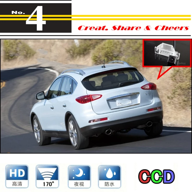 LiisleeCar Camera For Infiniti QX50 EX QX 50 High Quality Rear View Back Up Camera For PAL  NTSC  CCD + RCA (1)
