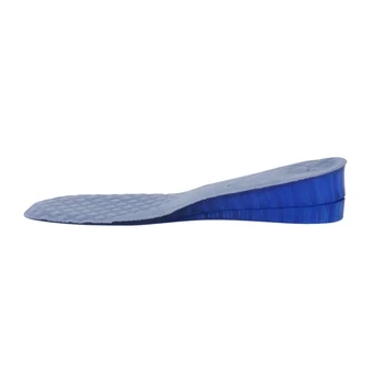 

5CM HEIGHT INCREASE SHOES INSOLE ELEVATOR INSERT PAD SILICONE GEL TALL HEEL LIFT