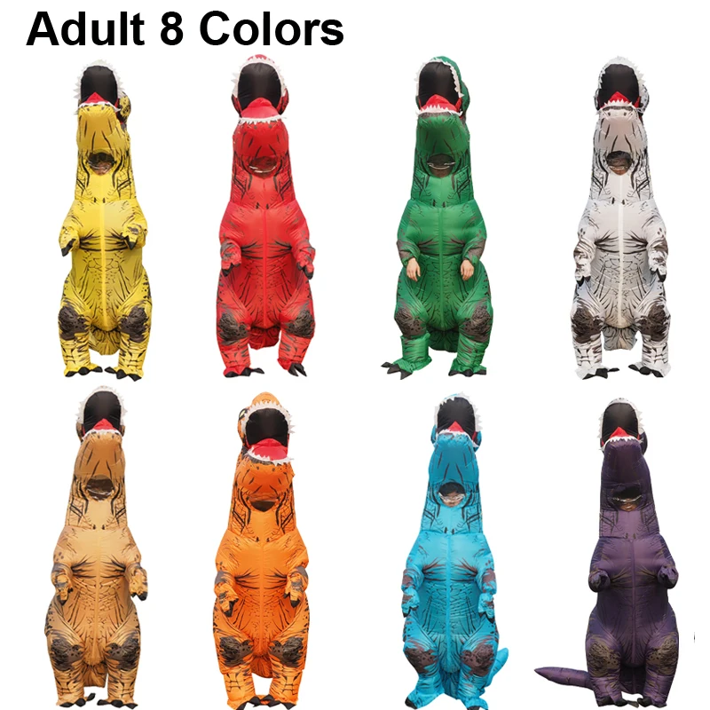 Inflatable Adult Children's Clothing Dinosaur T REX Clothing Flying Mascot Clothing Role-playing Clothing for Men and Women Dino (2)