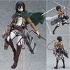 Figurine attaque sur Titan Levi Rivaille, 15cm, Rival Mikasa Ackerman Eren Jaeger, jouets poupée, cadeau de noël avec boîte ► Photo 3/6