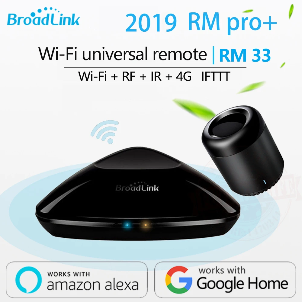 

Broadlink RM3 RM Pro+/RM Mini3 Smart Home Automation Remote Universal Controller Intelligent WIFI+IR+RF Switch For IOS Android