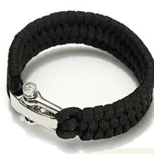 Веревка для зонтика браслет тканый браслет модный браслет торговля браслет для выживания тканый браслет Регулируемая пряжка 32