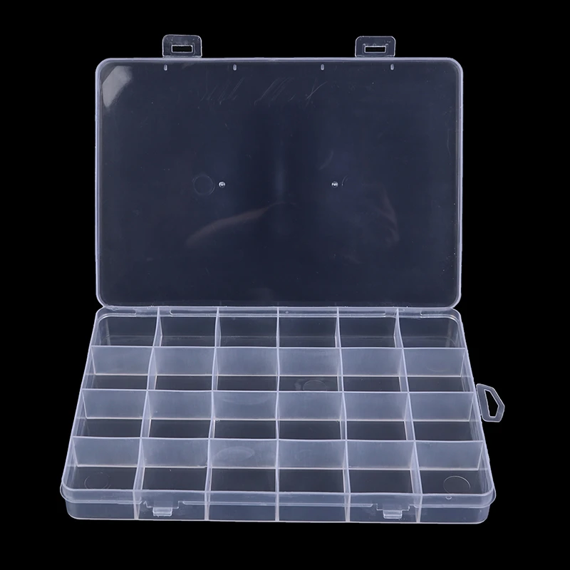Plastic Clear Mini Jewelry Bead Organizer Box Storage Container Case Craft Tool Plastic Clear Mini Jewelry Bead Organizer Box Storage Container Case Craft Tool