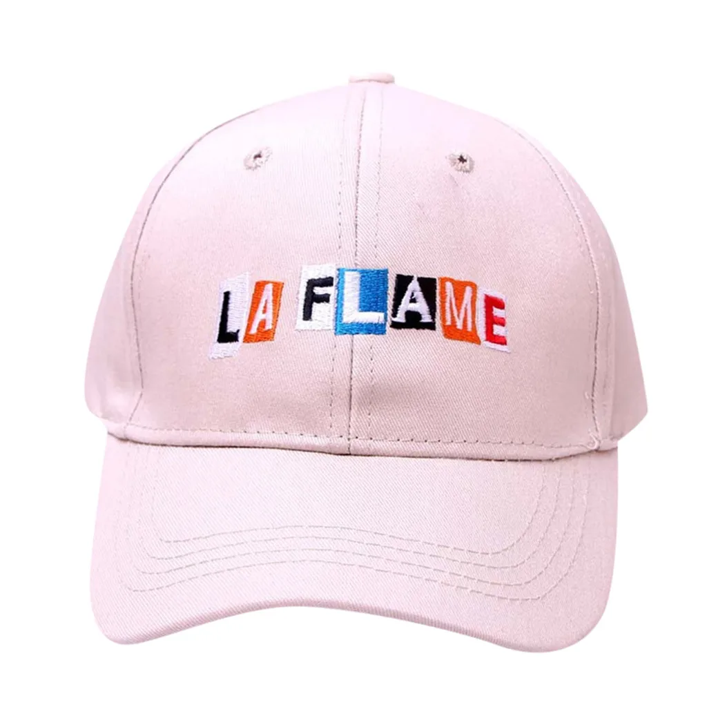 LAFLAME, бейсбольная кепка с буквенным принтом, женская, мужская, с вышивкой, Повседневная Кепка, черная, регулируемая, хип-хоп, бейсбольная кепка для мальчиков и девочек