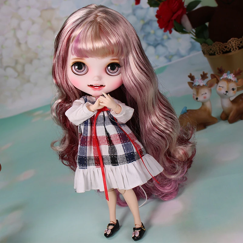 1/6 BJD кукла новое матовое лицо 19 суставов тело белая кожа мягкие вьющиеся волосы подарок игрушка по индивидуальному заказу