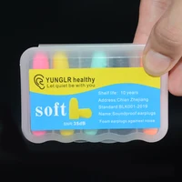 Earplugs Set Noise Reduction Soft Ear Plug For Sleep Canceling Reduction Anti Snoring Oordopjes   Antinoise Foam Sleeping Earplu 1