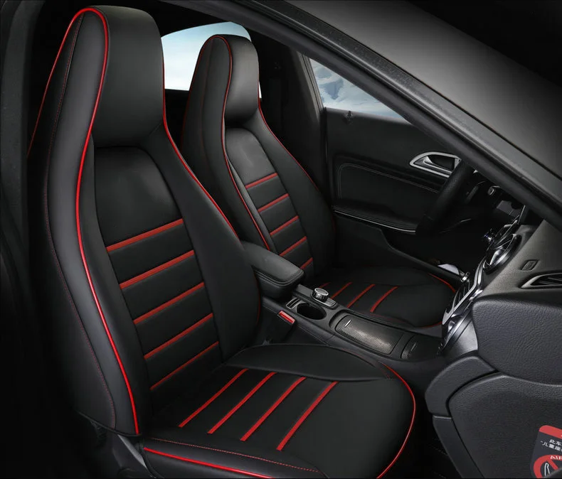 Кожаный чехол на автомобильное сиденье для Audi A5 A3 A4 A6 A7 A1 A8 Q3 Q2 Q5 Q7 100 R8 TT Buick Encore 2017