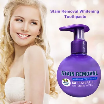 

Press Toothpaste Stain Removal Whitening Toothpaste Stain Remover Oral Hygiene Care
