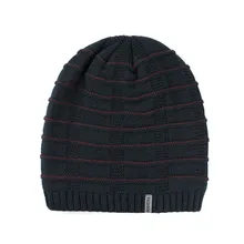 Мешковатая эластичная шапка с громоздким черепом gorros hombre invierno sombreros, мужская и женская мешковатая шапка, зимняя модная теплая объемная шапка