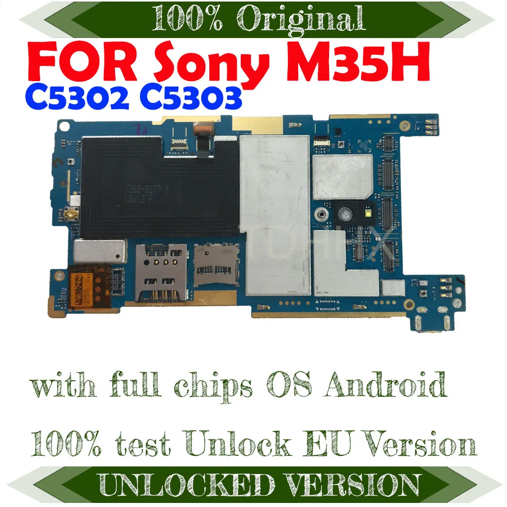 Материнская плата 100% оригинальная разблокированная для Sony Xperia SP M35h C5302 C5303 8 ГБ