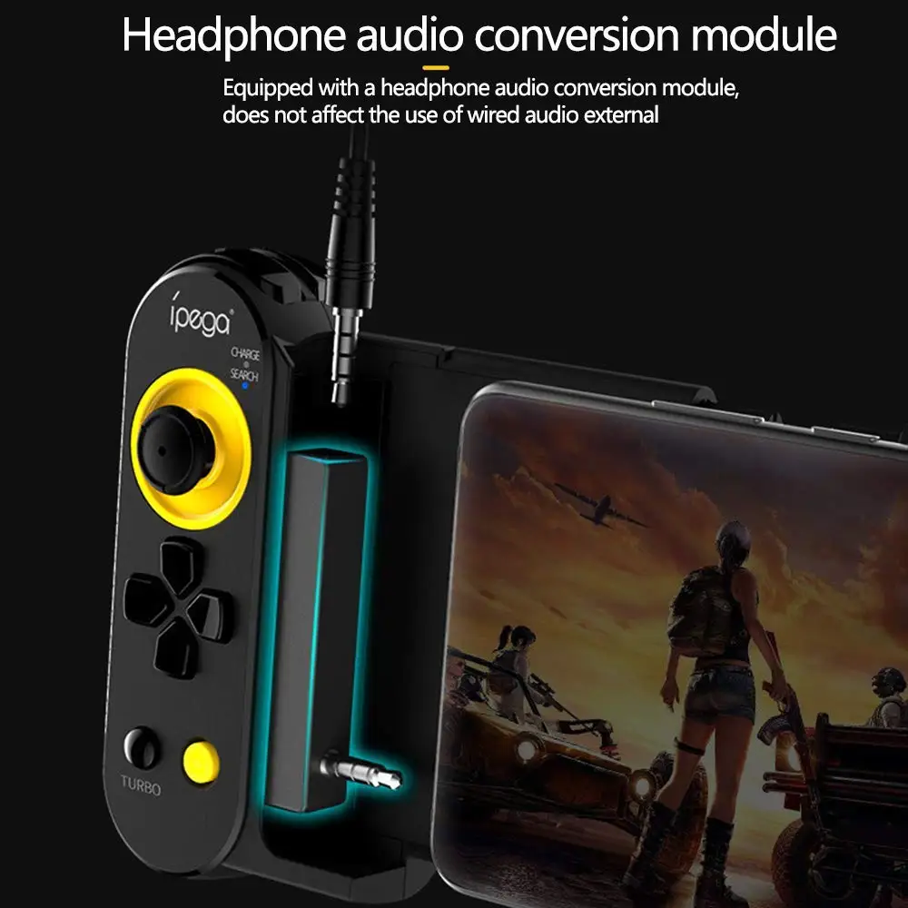  iPEGA PG-9167 Wireless Bluetooth Game Controller Joystick Mobile Gamepad for PUBG Mobile/Arena of V