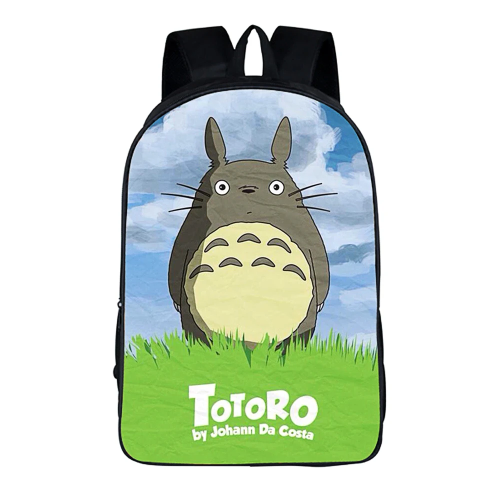 

3D Printed TOROTO Backpack Cartoon School Bags Book Shoulder Laptop Knapsack For Kids Child Children Boy Gril