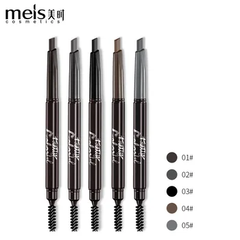 

Double-headed multi-purpose plastic eyebrow pencil five-color optional lasting beginners hold makeup natural eyebrow shape