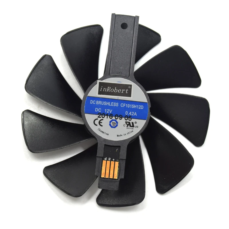95mm Cf1015h12s 12v 0 42a Kuhler Lufter Ersatz Fur Sapphire Nitro Rx 580 570 480 470 4g Rx Vega64 8gb Grafikkarte Fans Fans Cooling Aliexpress