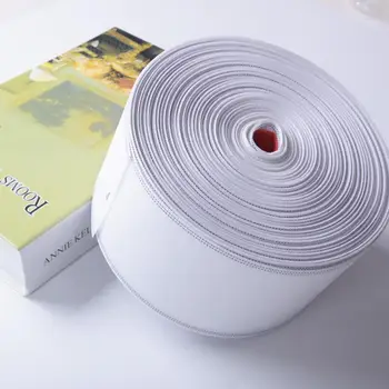 

Curtain tape punch head with white polyester cloth curtain perforated tape 10 cm cotton woven tape