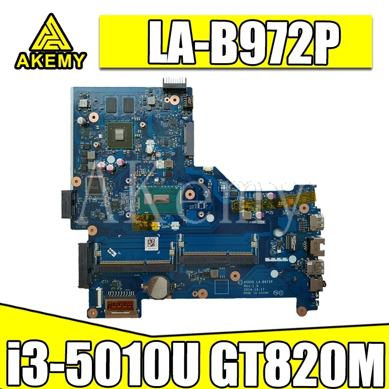 #Special Offers For HP Pavillion 15-R 250 G3 Laptop Motherboard 802302-001 802302-601 ASO56 LA-B972P i3-5010 CPU 820M/2GB GPU