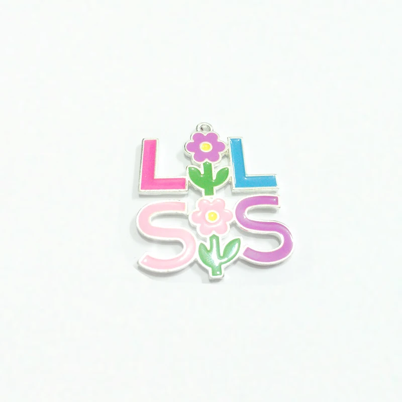 Новинка! 43 мм * 38 10 шт./лот полностью эмалированные Подвески LIL SIS/подвески для