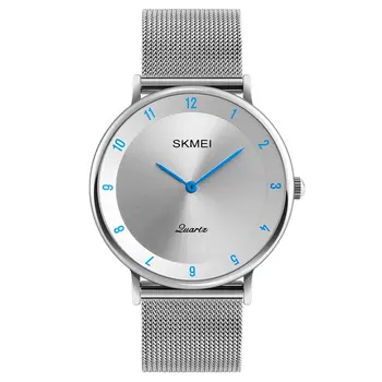

SKMEI Simple And Stylish Literary Slim Quartz Men's Watch Zinc Alloy Business Casual Watch Luminous Smart Watches Relogio