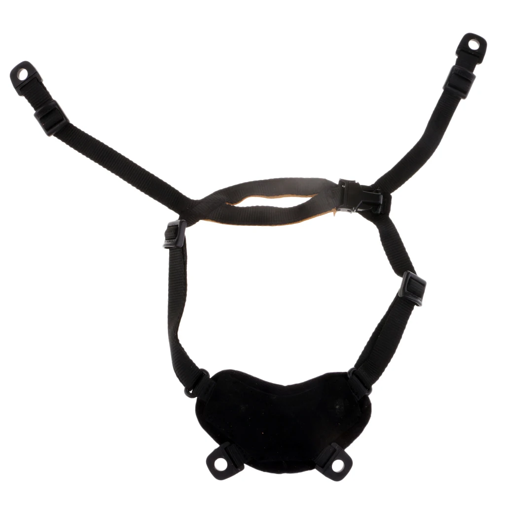 Foam Nylon Helmet Chin Strap w/ Screws for Fast/MICH/ACH/IBH Tactical Helmet