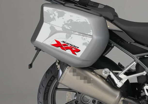 C S1000XR 1 пара автомобиля Стайлинг Наклейка мотоцикл хвост коробка царапин крышка стикеры для R1200R RS S1000XR - Название цвета: C S1000XR