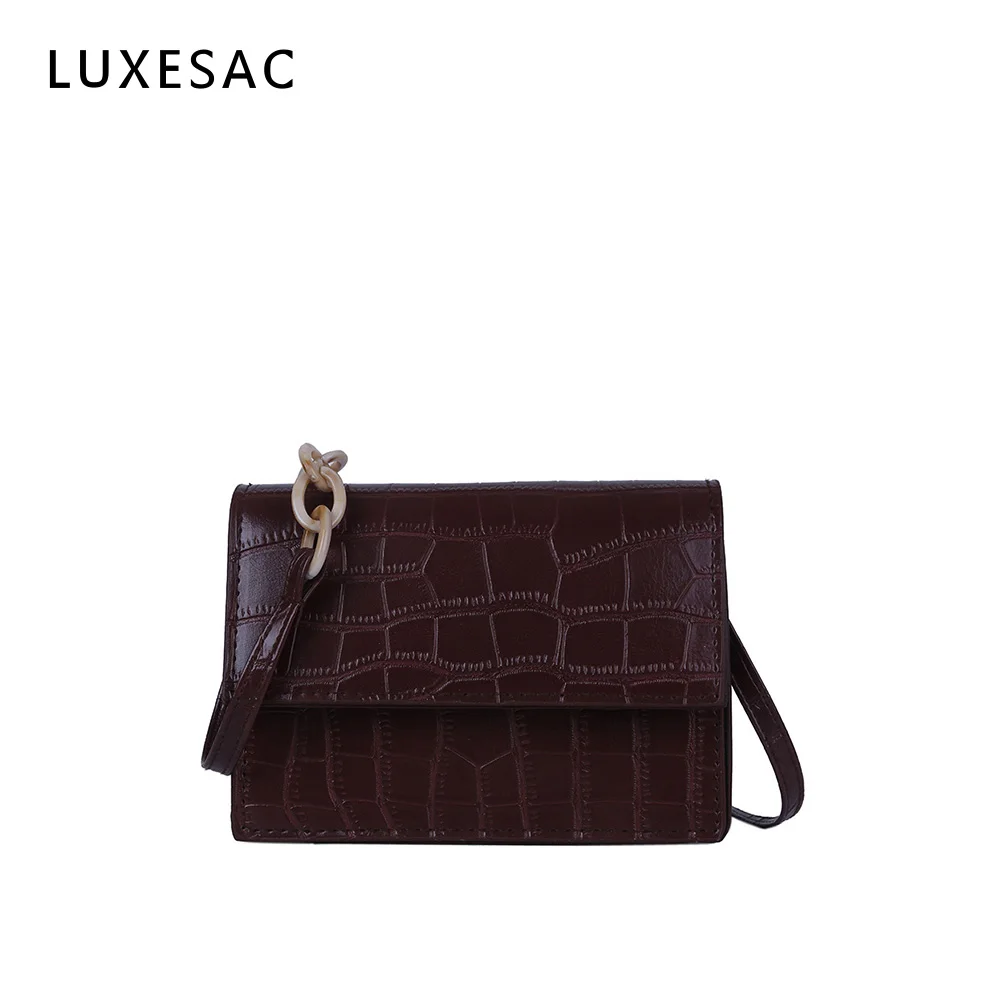 Stone Pattern Leather Crossbody Bag Women Fashion Design Vintage Sac a Main Designer Bags Famous Brand Bolsa Feminina | Багаж и сумки