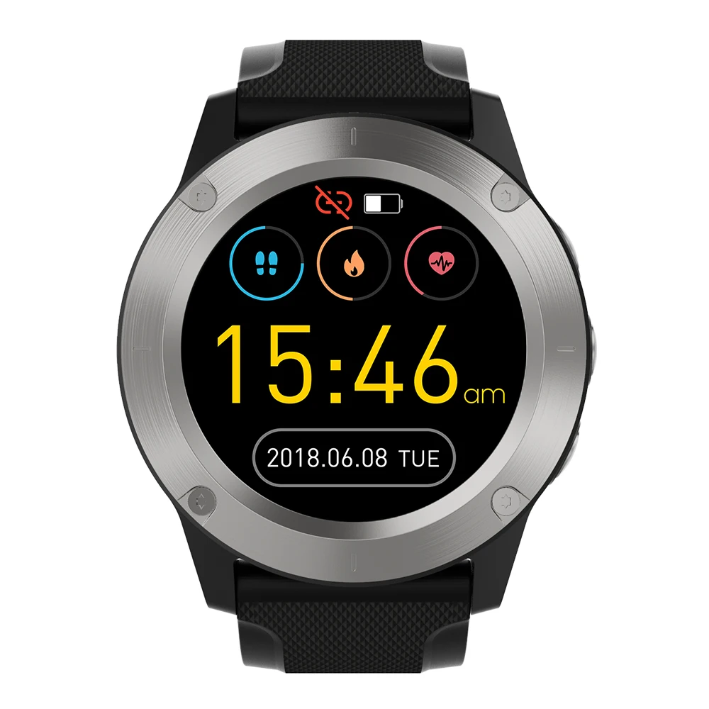  Smart Watch 1.3 round full touch Screen Heart Rate Monitor 30m Waterproof Multiple Motion Tracker P - 4000227282437