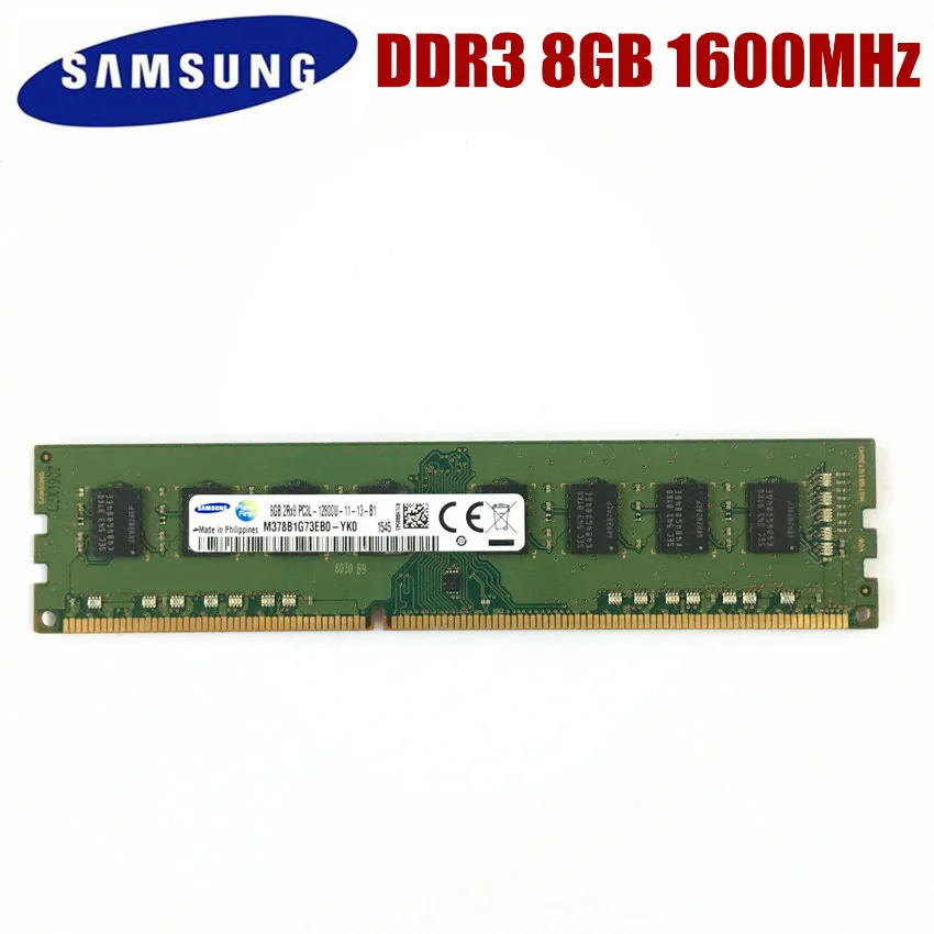 Samsung 2GB 4GB 8GB DDR3 PC3 PC3L 8500U 10600U 12800U DDR3 2G 4G 8G 1066  1333 1600 MHZ Desktop RAM di memoria Sul Desktop|RAMs| - AliExpress