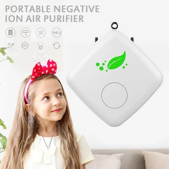 

Portable Hanging Neck Negative Ion Smog Second-Hand Smokes Air Purifier New Gift Air Freshener Home Fragrance Sachets