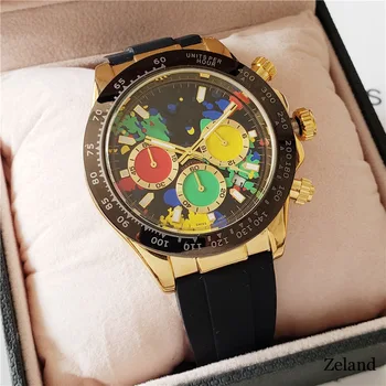 

new Limitde edition rlx Tourbillon automatic mechanical Wrist Wacthes Quality AAA Top brand luxury mens watches clock Self-Wind