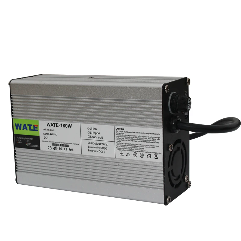 Carregador de Bateria de Íon de Lítio 46.2v 2a Carregador de Bateria de Íon de Lítio 11s 40.7v - Image 2