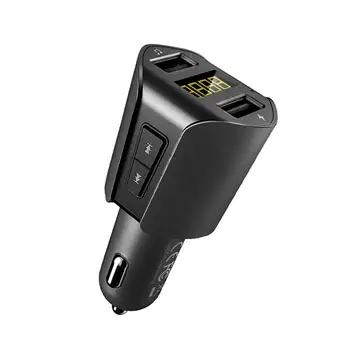 

Car MP3 Player Bluetooth Receiver U Disk Music Player Dual USB Mobile Phone Charger FM Transmitter Bluetooth Car Kit