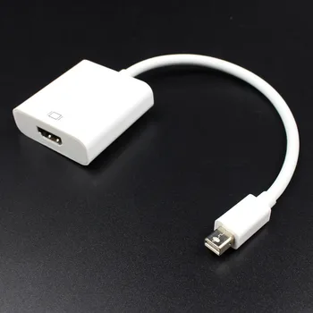 

Cabletime Mini DP to HDMI Adapter M/F Thunderbolt Mini DisplayPort to HDMI Cable for MacBook Pro Air iMac 1080p projector N020