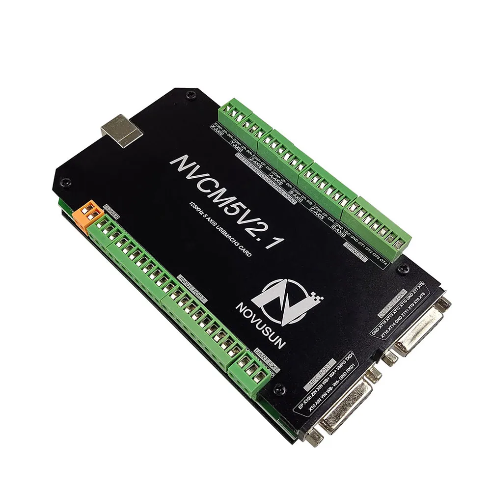 USB-интерфейс NVCM Mach3 ЧПУ контроллер движения nvcm 3 оси 4 5 6 металлический чехол не
