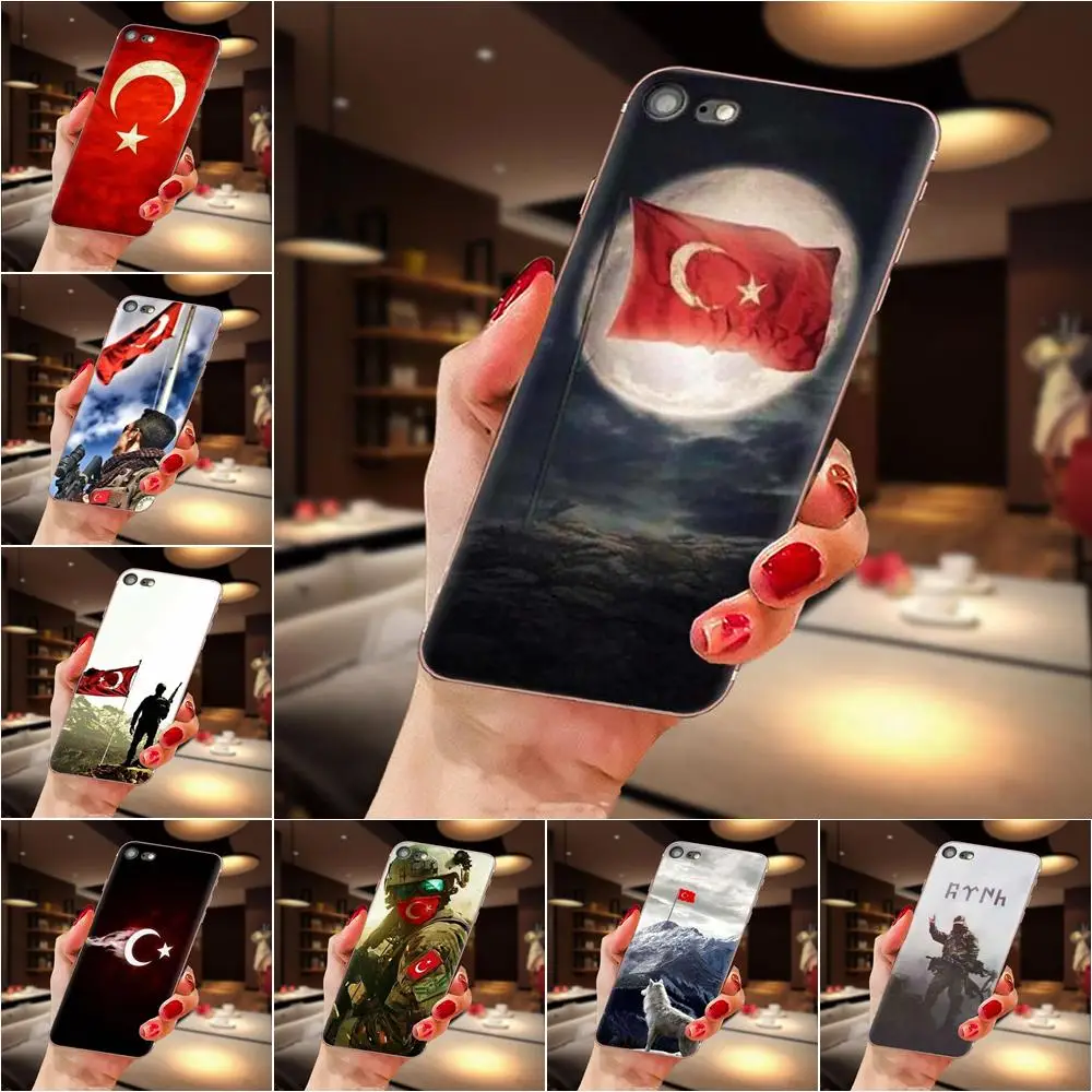 Турецким флагом Римского солдата для Galaxy J1 J2 J3 J330 J4 J5 J6 J7 J730 J8 2015 2016 2017 2018 mini Pro TPU