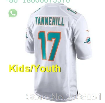 А+++ качественные детские Молодежные джарвисы Лэндри 14 Minkah Fitzpatrick 29 ryan tannehilt 17 jersey - Цвет: for kids youth