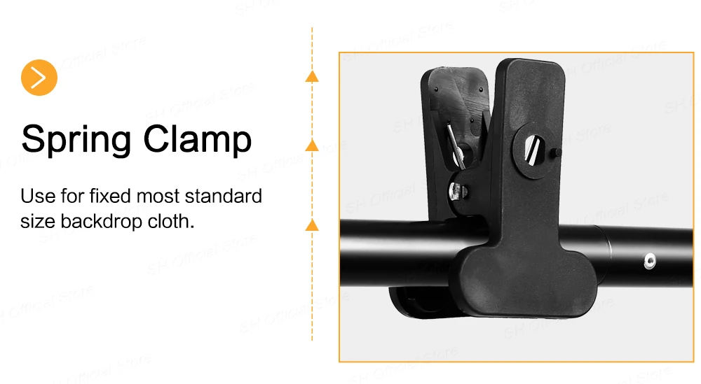 Stand, Frame Support System Kit, Video Chroma Key, Tela Verde