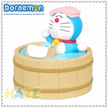 

Hot Anime Doraemon Bath Humidifier Robot Cat Ornaments 9cm PVC+ABS Action Figure Statue Model Toy No Box Great Xmas Gift