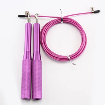

3 Meters Bearing Rope Skipping Students Dazzle Adjustable Exercise Gym Aerobic Weighted HeavyDurable Rope