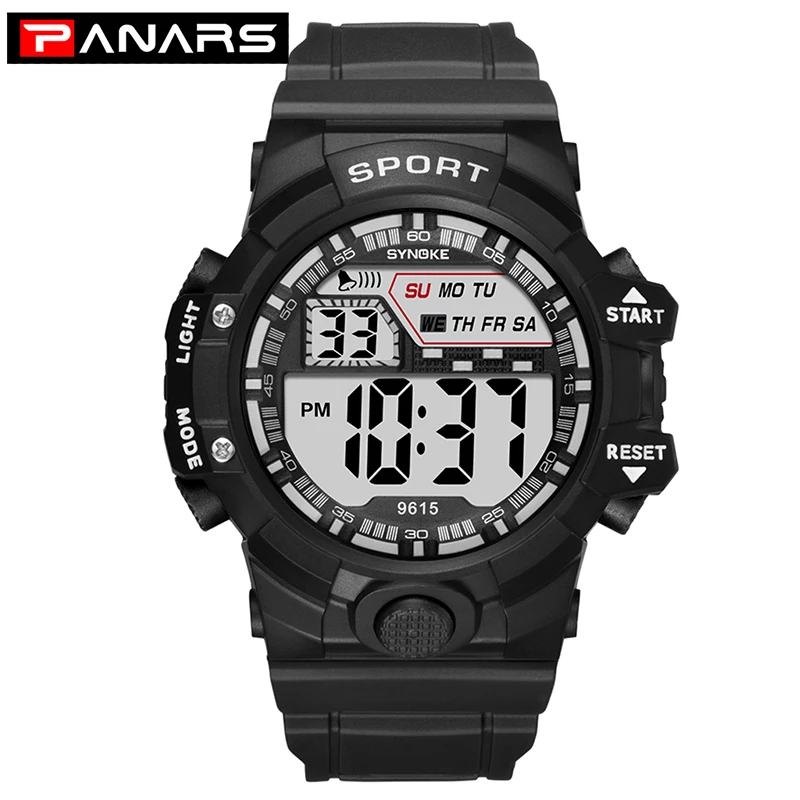 

SYNOKE Watches Men Waterproof Shock Electronic Clock Men's Sports Watch LED Alarm Military Digital Wristwatch Relogio Masculino