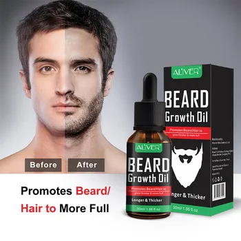 

New Natural Organic Beard Liquid Beard Growth Conditioner Grooming Moisturizing Moustache Care SCI88