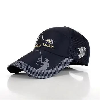 

Men Outdoor Baseball Cap Sun Screen Mesh Hat Fishing Breathable Hat