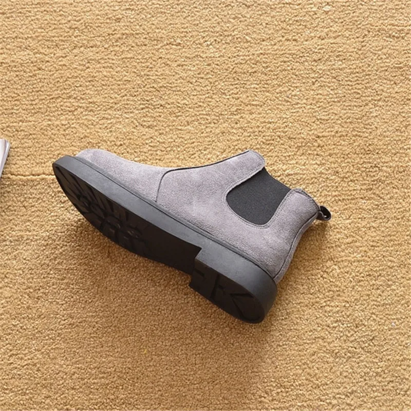2020 New Spring Autumn Flat with Short Ankle Boots For Woman Leopard Prints  Lace Up Female Ankle Western Boots Platform Shoes  (3)